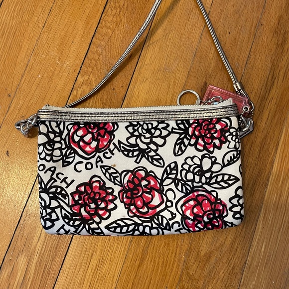 Coach Poppy Metallic Small Crossbody Y2K Bag - Picture 5 of 7